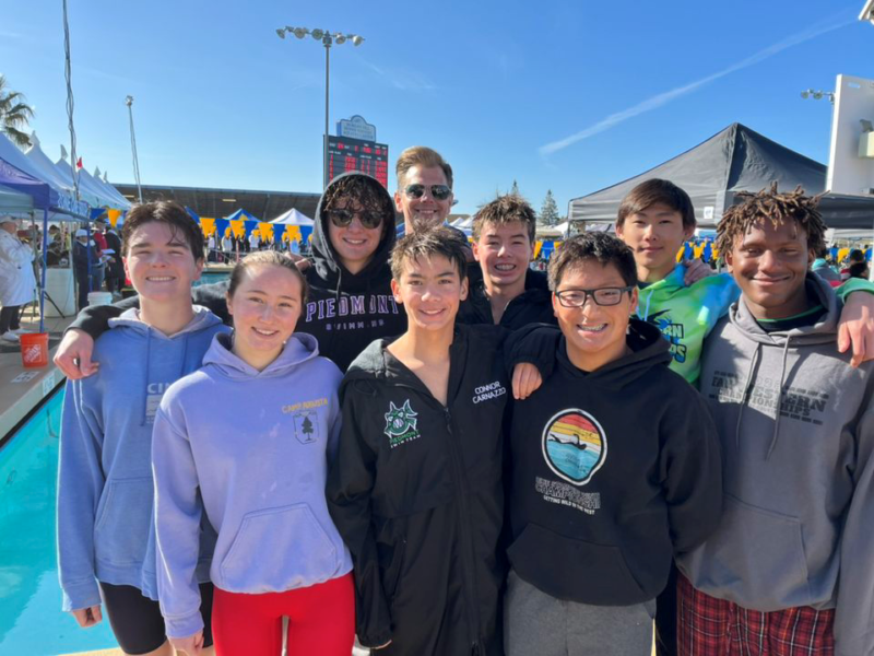 Piedmont Swim Team Participates In Regional Meet Piedmont Exedra