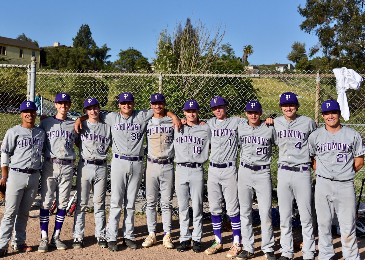 Piedmont baseball hosts WACC championship semifinals on Senior Day