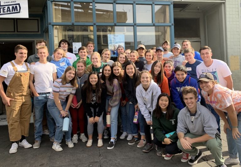 Piedmont High School seniors participate in service day Piedmont Exedra