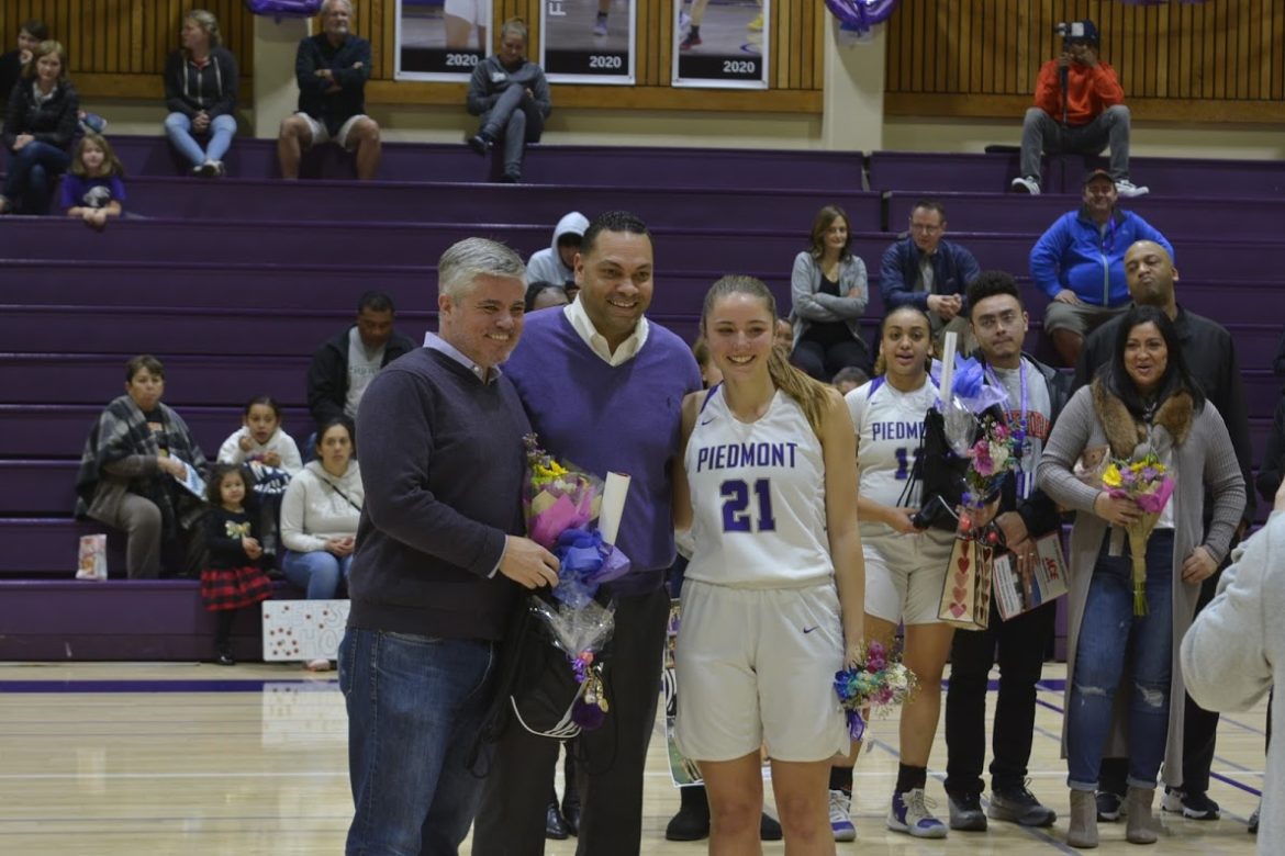 Piedmont girls basketball Senior Night photos | Piedmont Exedra