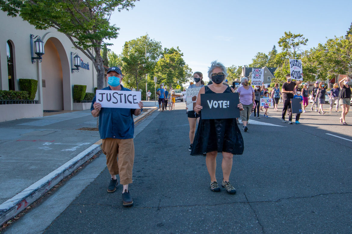 Piedmont Families, Teens Organize Solidarity March Through Town 