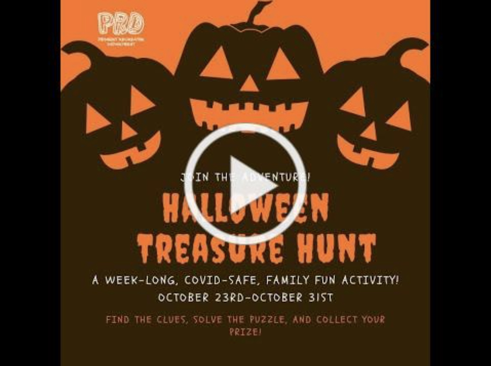 Rec Department hosts virtual Halloween treasure hunt Piedmont Exedra