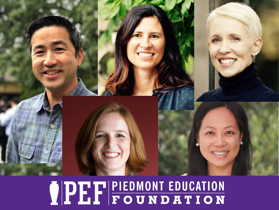 Piedmont Education Foundation Welcomes Five New Members Thanks