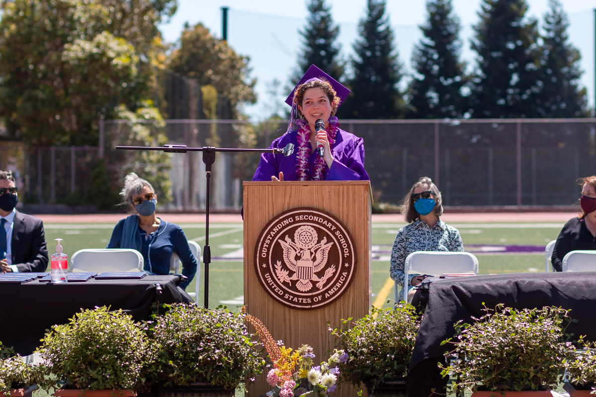Milestones Millennium High School Graduation 2021 Piedmont Exedra