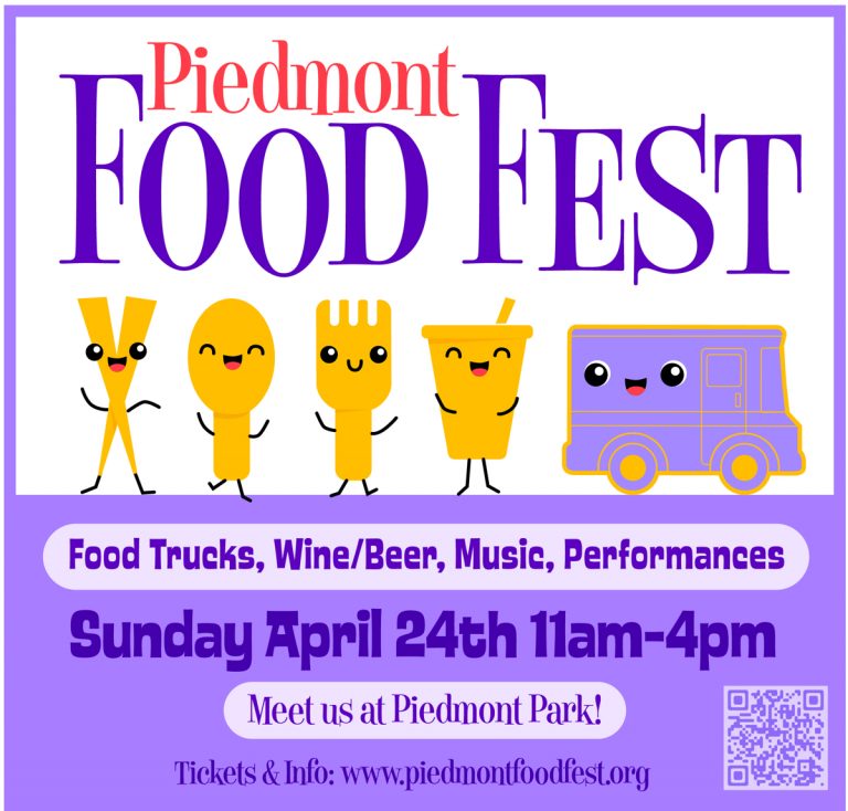 Piedmont Food Fest is coming to town Piedmont Exedra