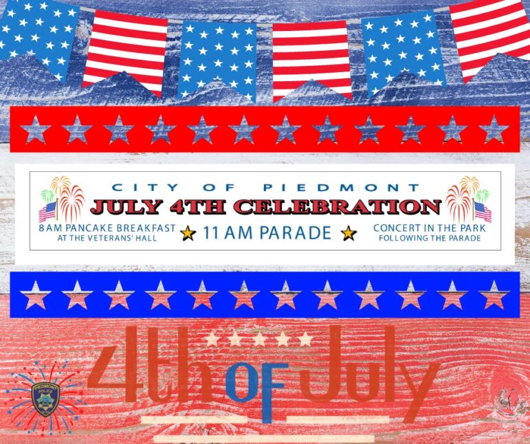 City preps for Fourth of July parade Piedmont Exedra