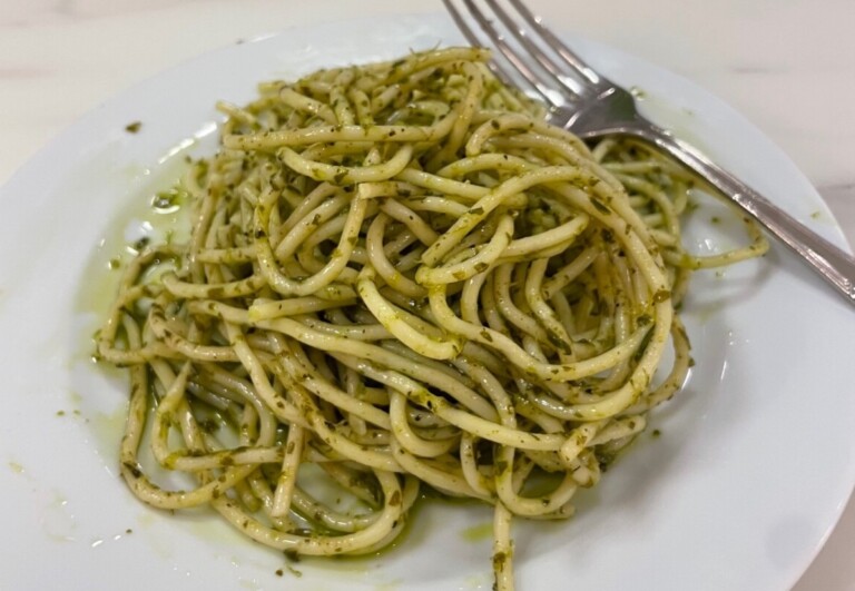 The Dish Parsley Pesto Pasta Piedmont Exedra
