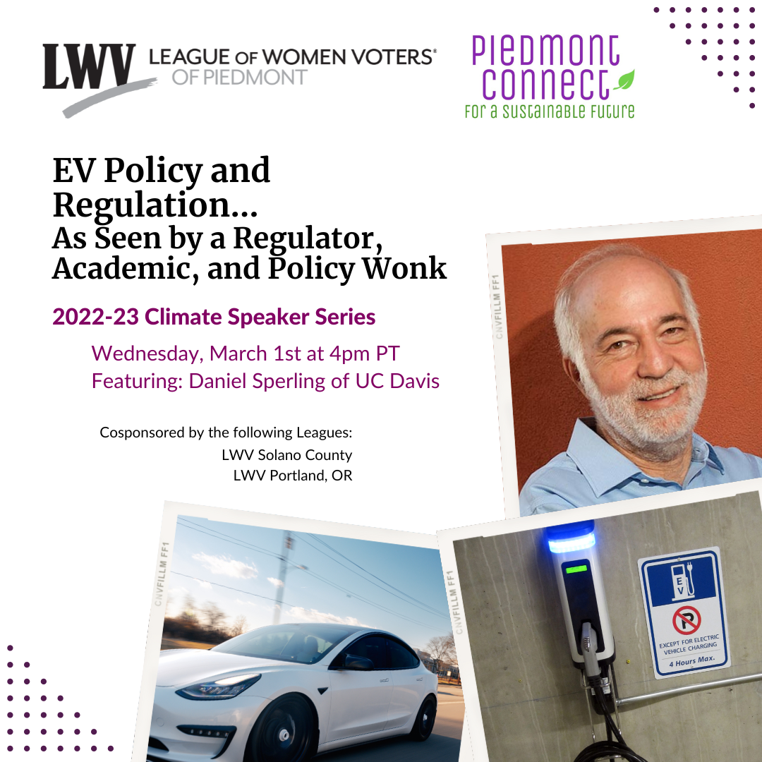 LWV and Piedmont Connect host ‘Electric vehicles Can they deliver on