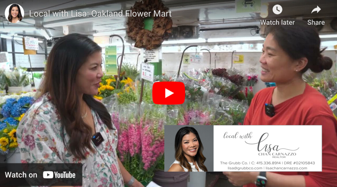 Local with Lisa The Oakland Flower Market Piedmont Exedra