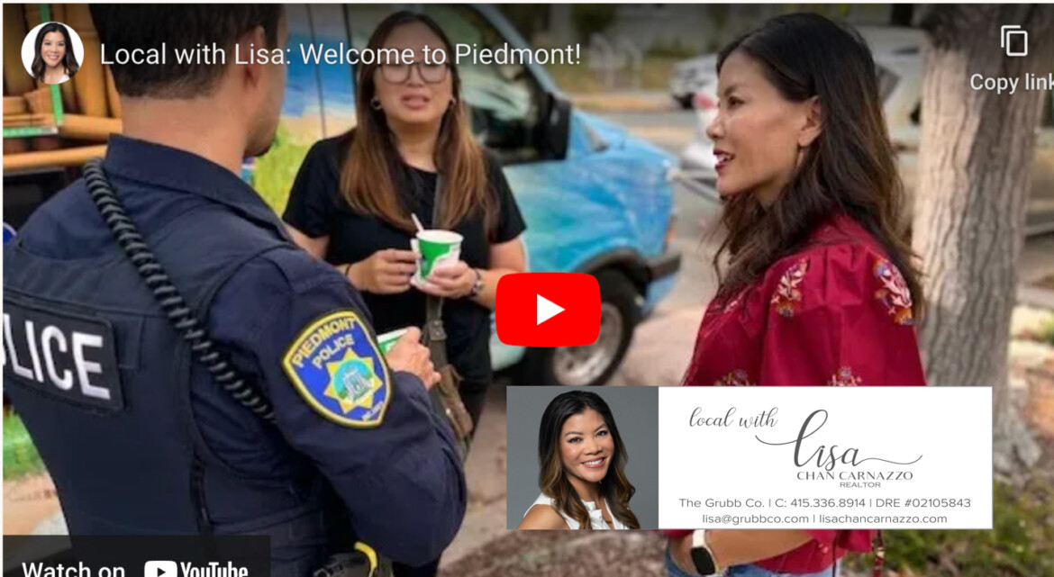 Local with Lisa | I welcome my customers in Piedmont with an ice cream party